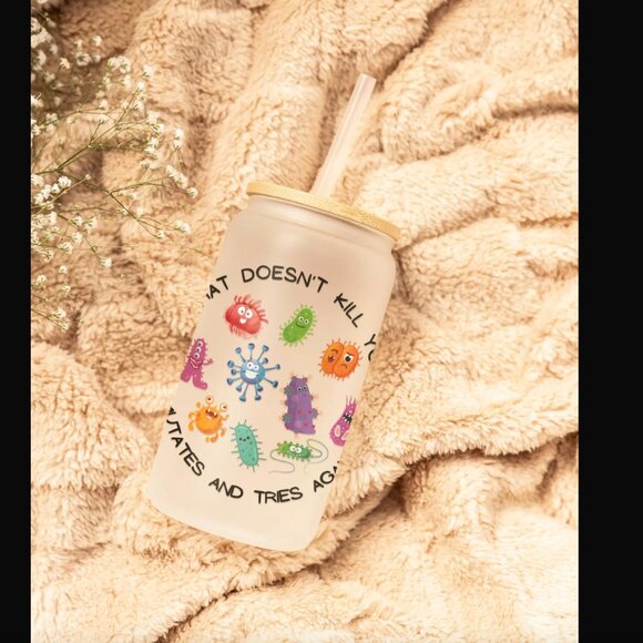 What Doesn't Kill You Mutates and Tries Again, Virus Tumbler, Pathogen Mutation - Picture 3 of 4